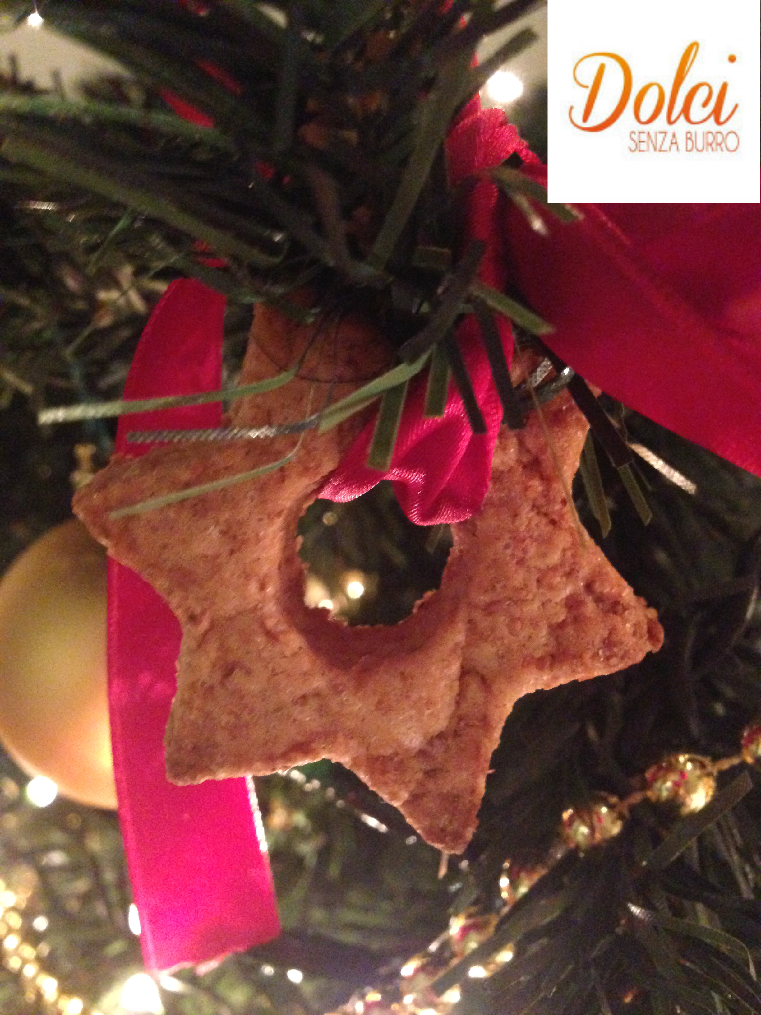 Biscotti Senza Burro per l'Albero, un biscotto di natale di Dolci Senza Burro