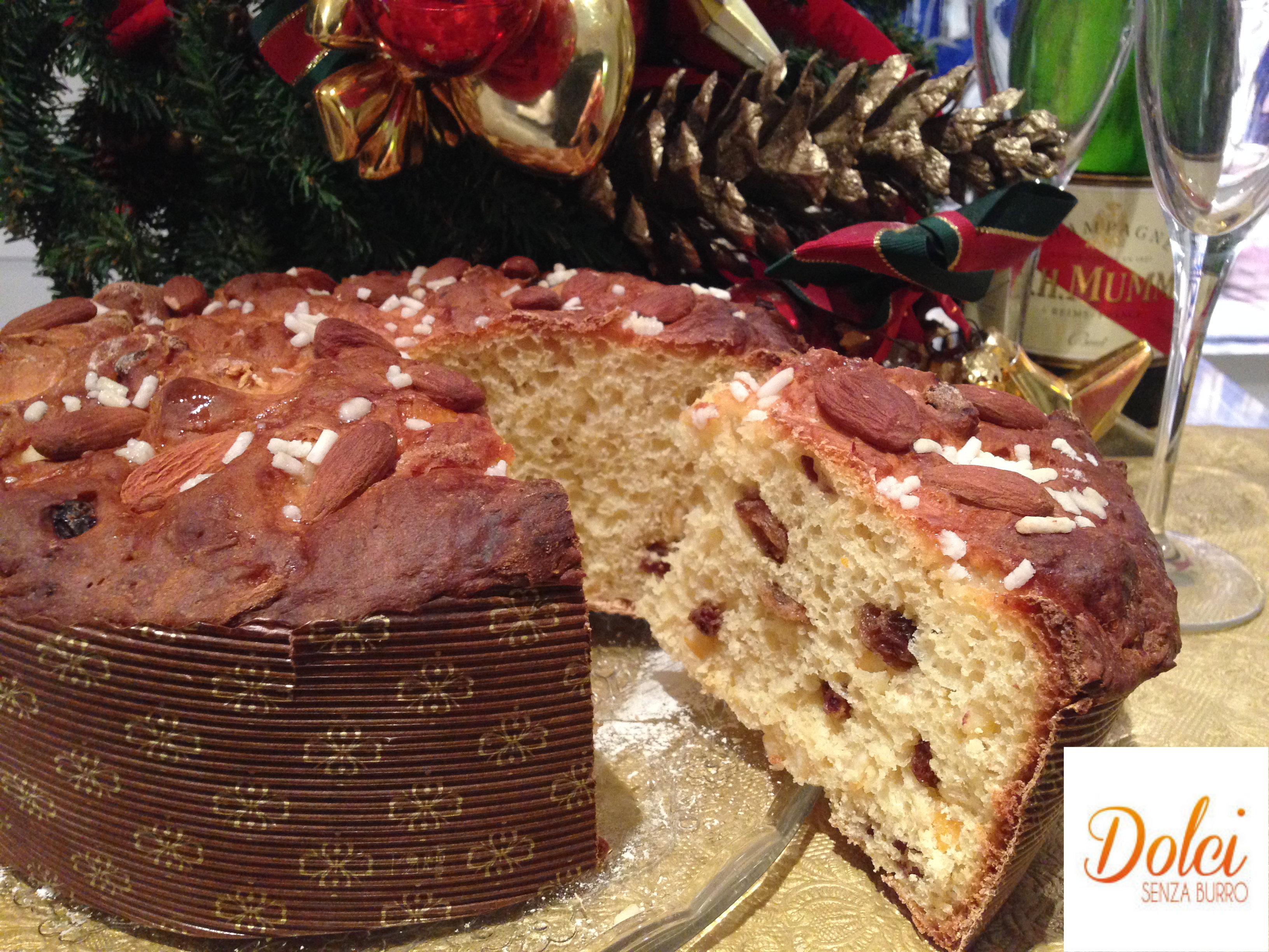 Panettone Senza Burro - Dolci Senza Burro