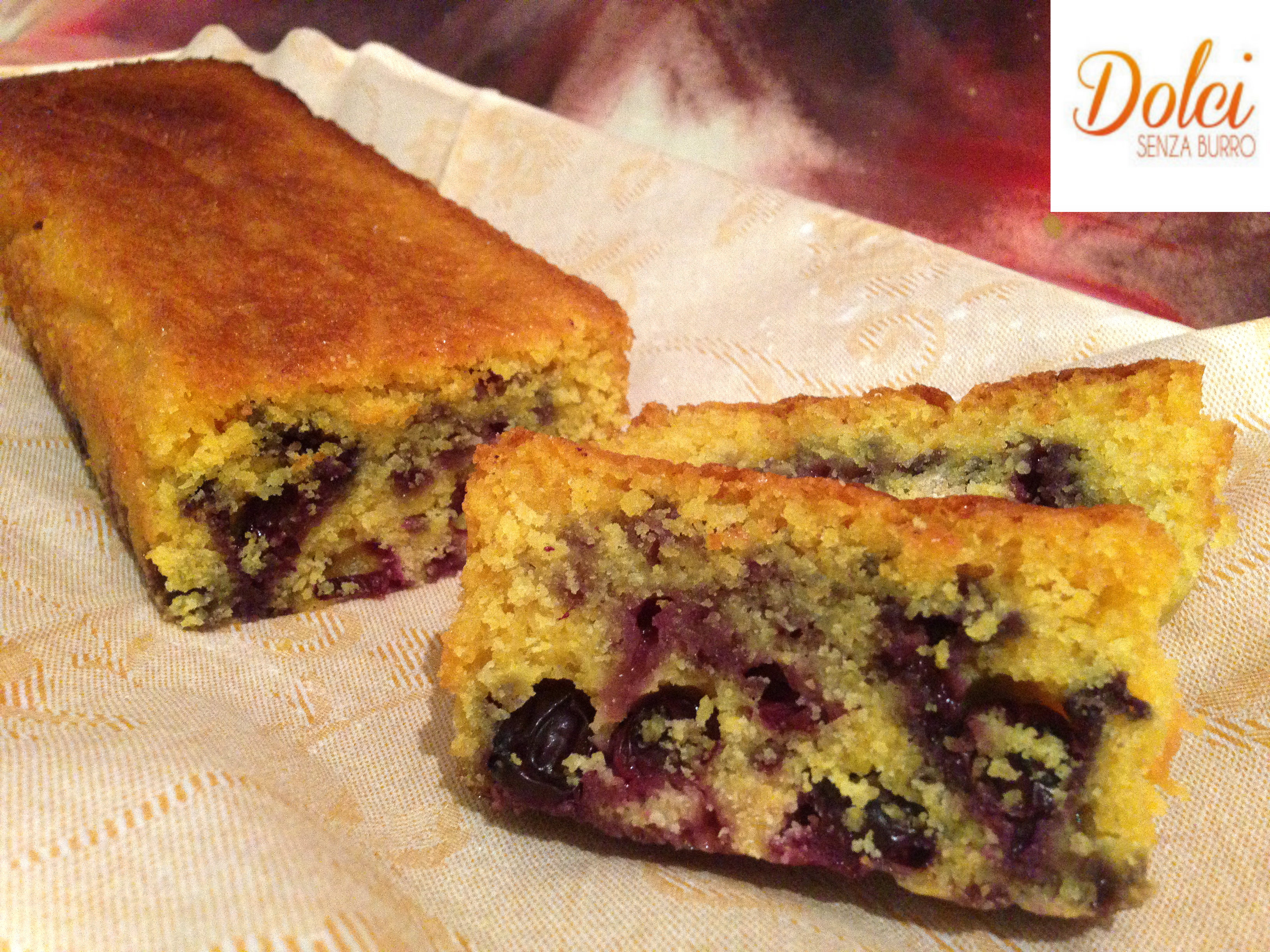 plumcake senza burro ai mirtilli ,il dolce senza ova e lattosio di Dolci Senza Burro