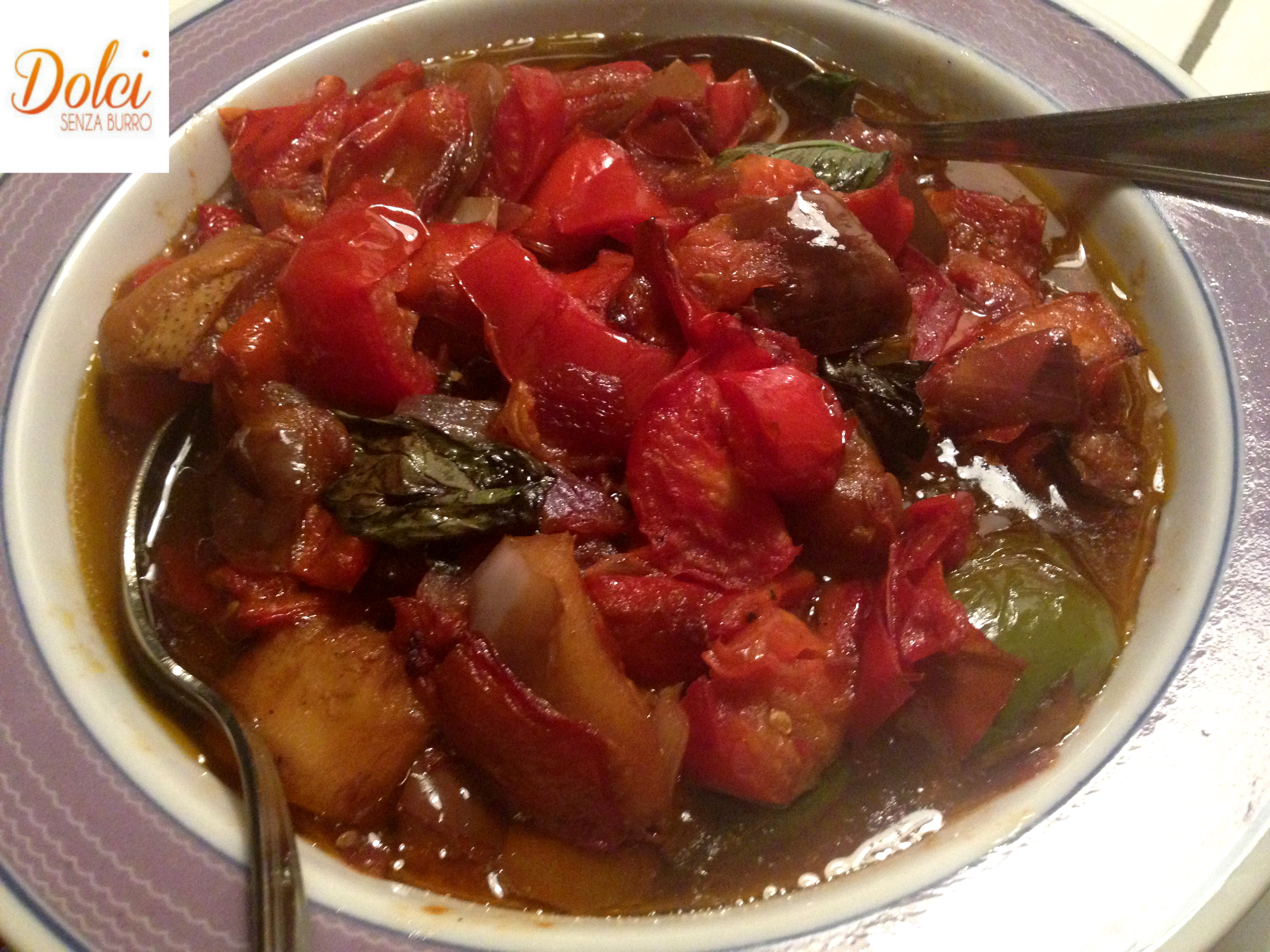 Caponata Light, la versione light di Dolci Senza Burro
