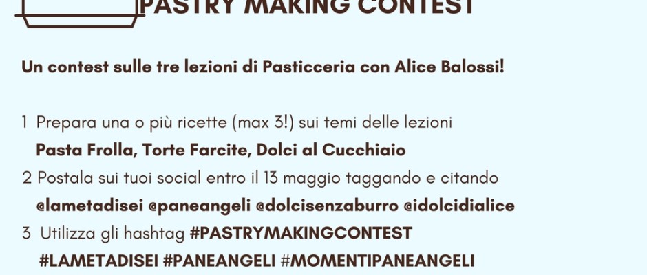 PASTRY MAKING CONTEST