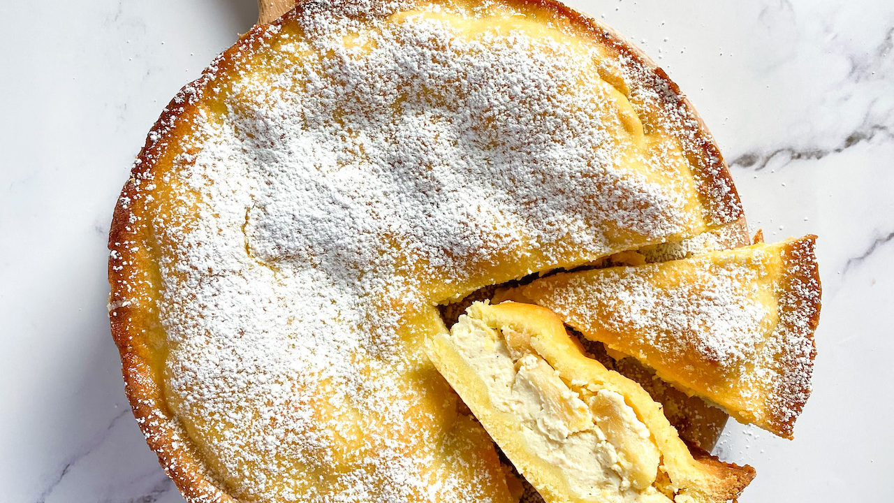 Crostata di Mele e Ricotta Senza Burro