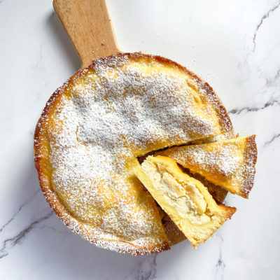 Crostata di Mele e Ricotta Senza Burro