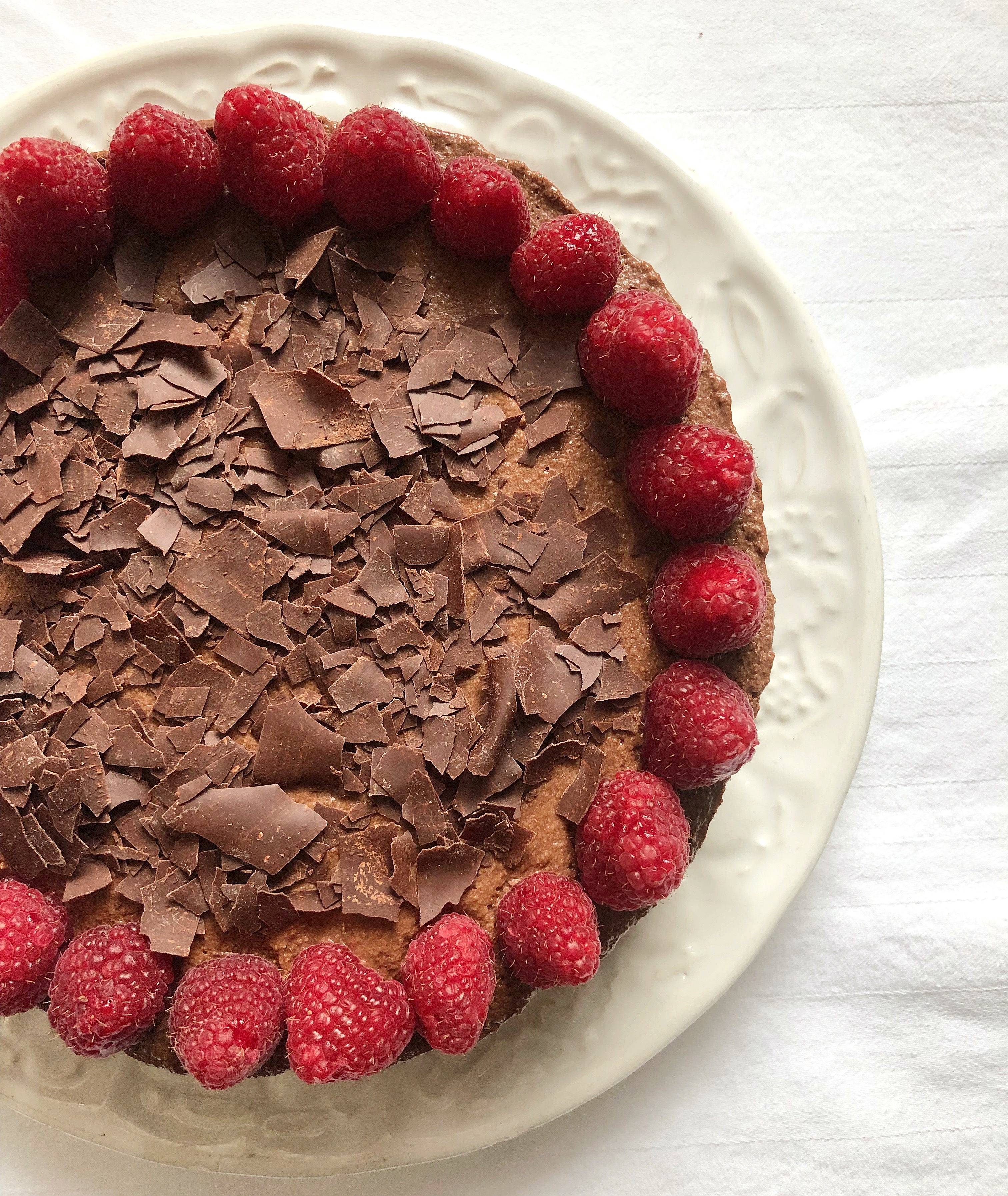 Torta Mousse al Cioccolato e Lamponi