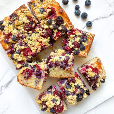 Torta Yogurt e Frutti di Bosco Senza Burro