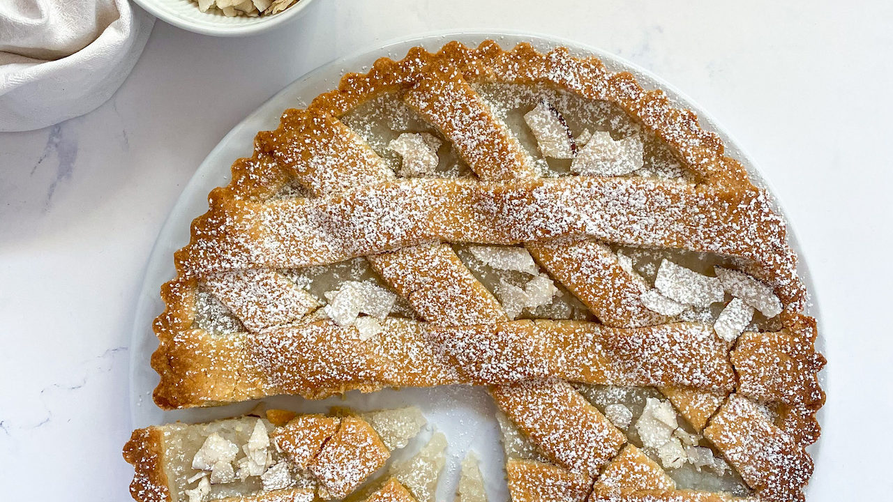 Crostata al Cocco Senza Burro