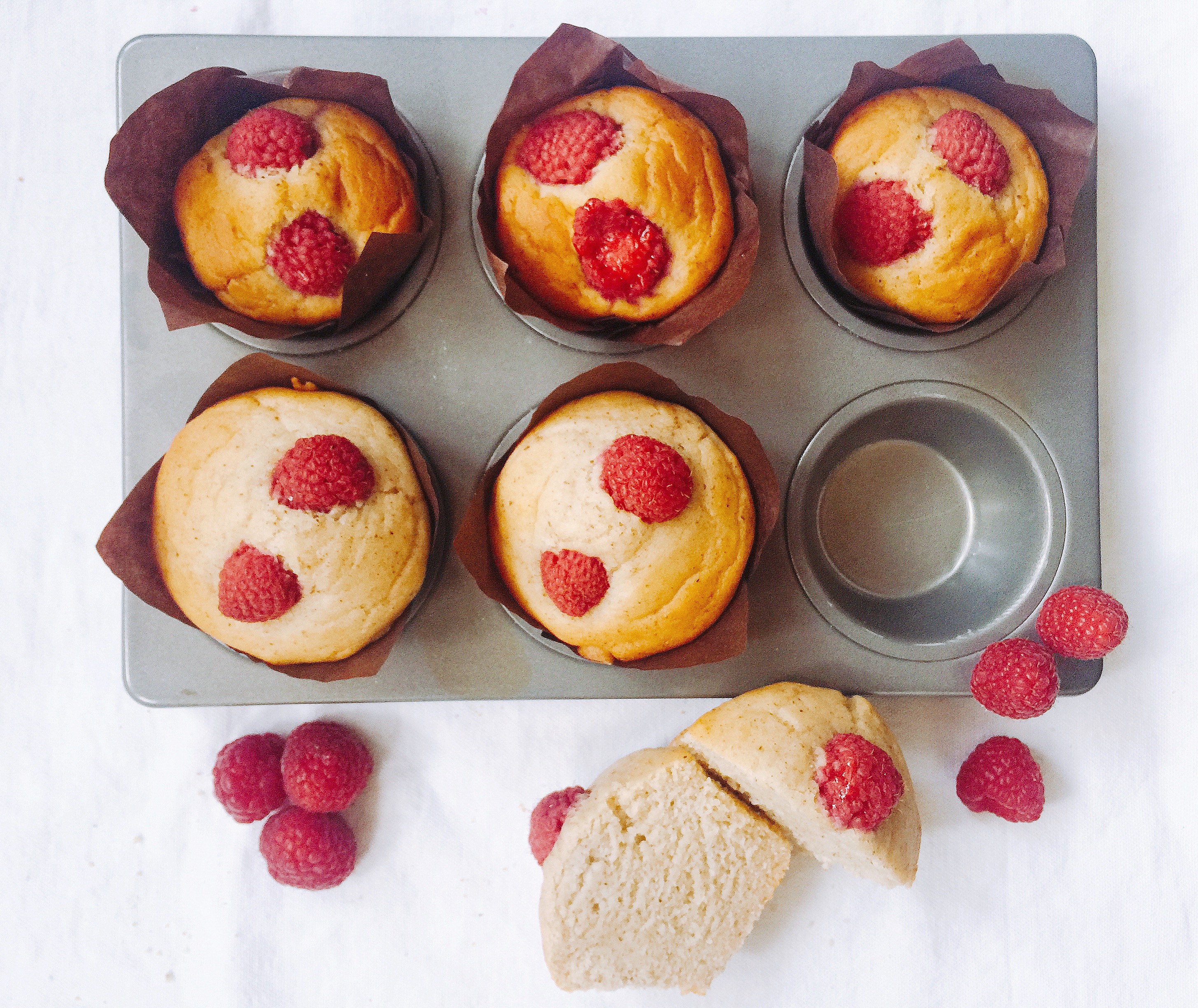 Muffin alla Vaniglia Senza Burro