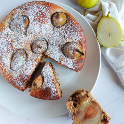 Torta di Pere Coscia Senza Burro