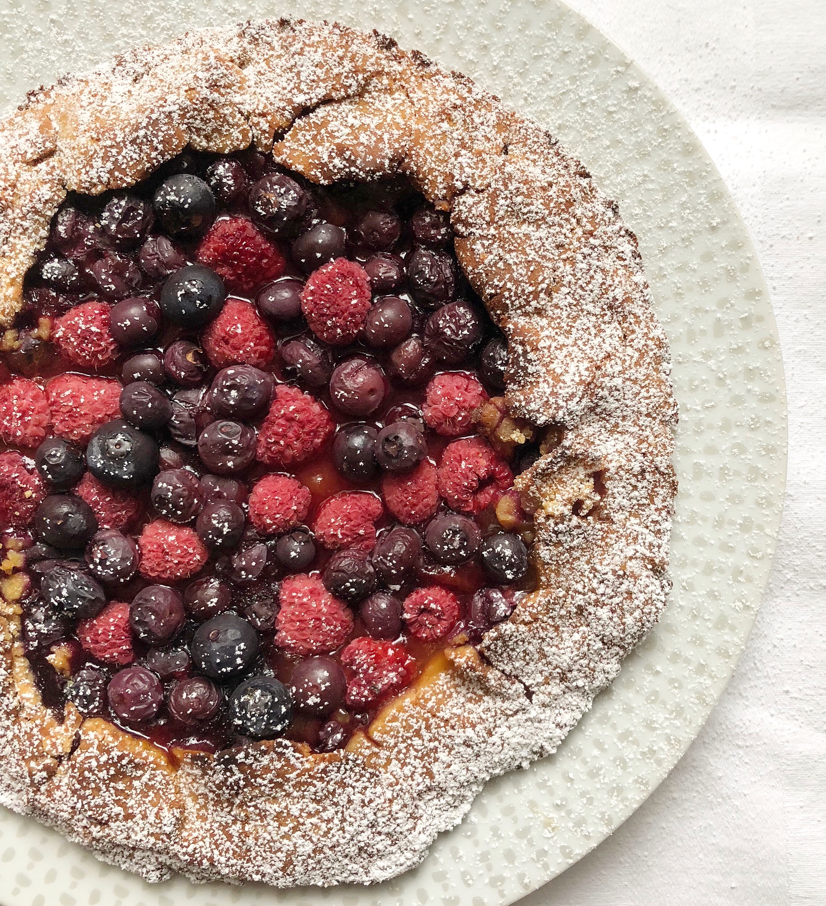 Galette ai Frutti di Bosco Senza Burro