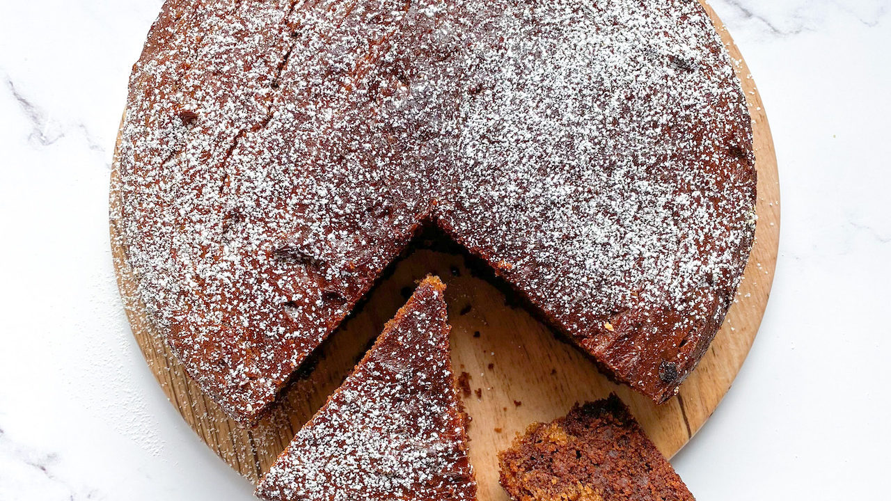 torta castagne e cioccolato senza burro