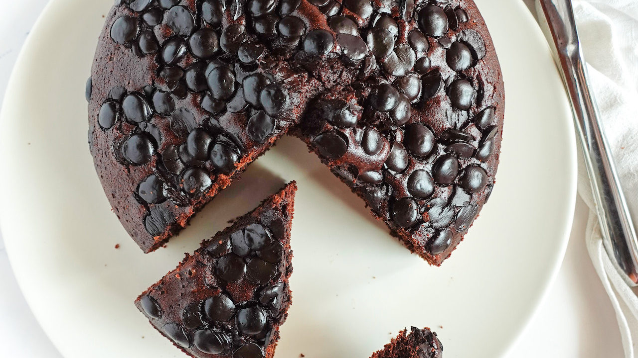 Torta Albumi e Cioccolato Senza Burro