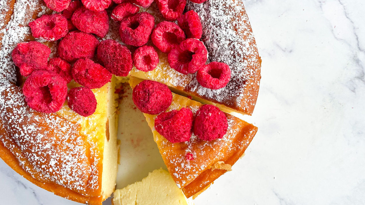 Torta Cremosa alla Ricotta Senza Burro