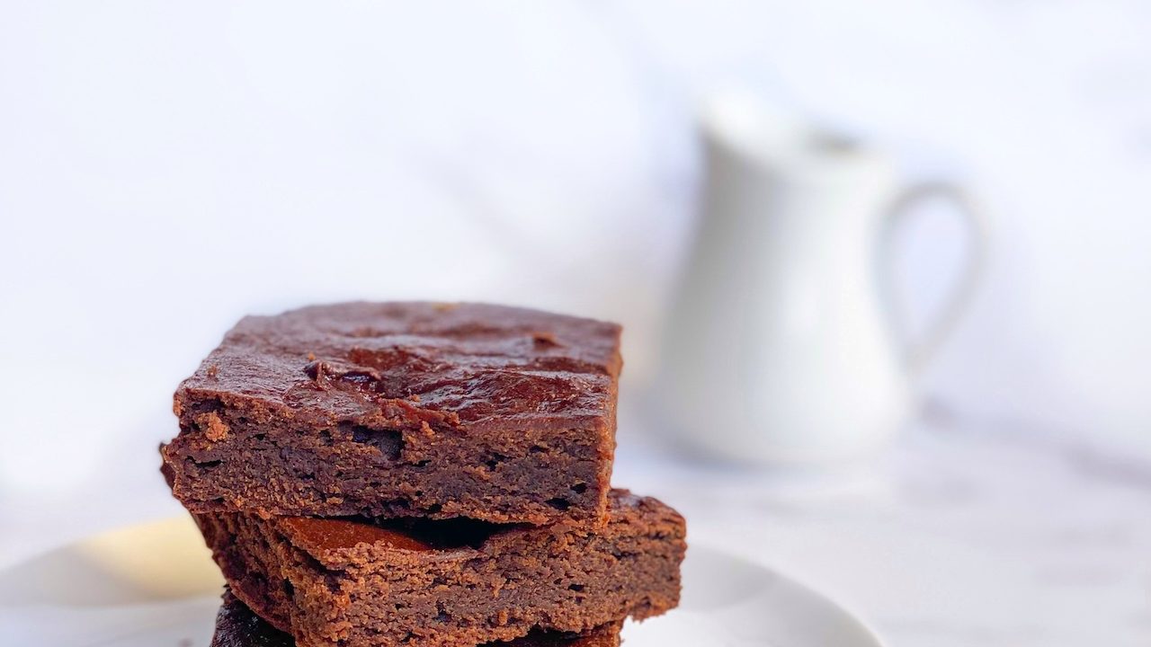 brownies avocado e cioccolato vegan