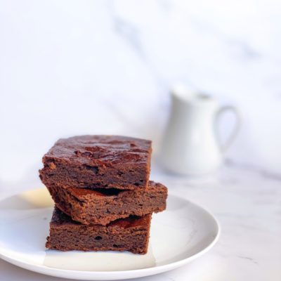 brownies avocado e cioccolato vegan