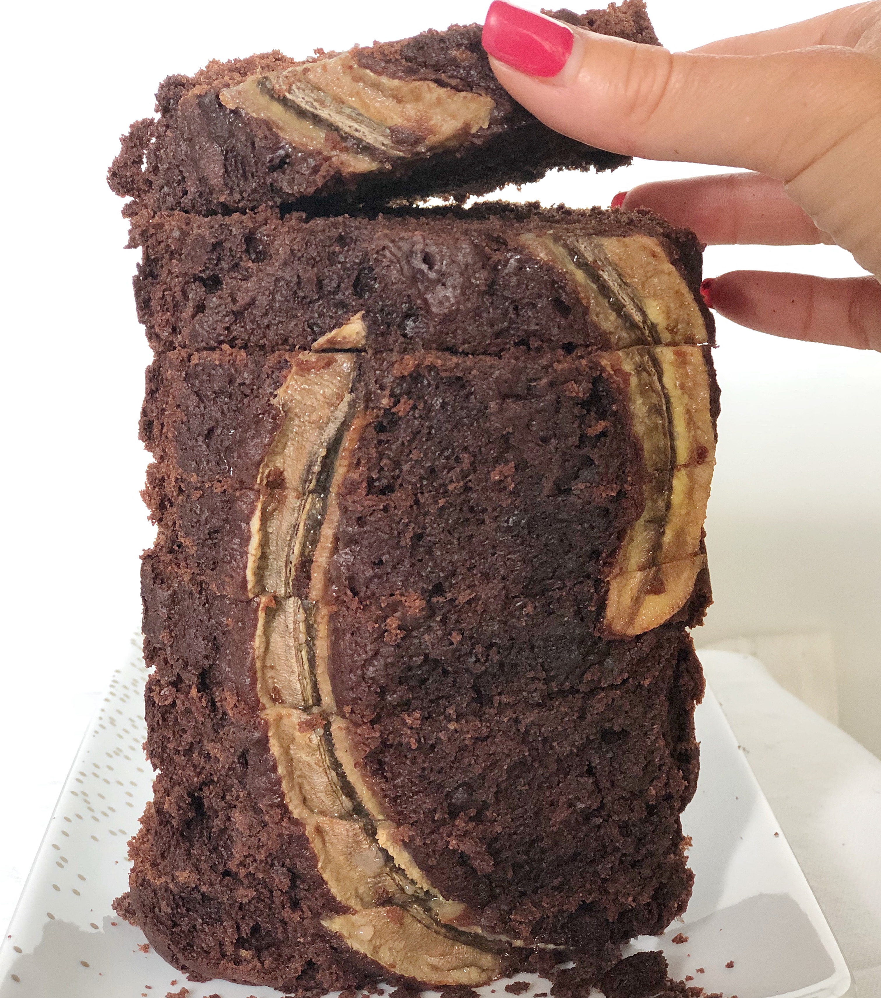 Banana Bread al Cioccolato Senza Burro