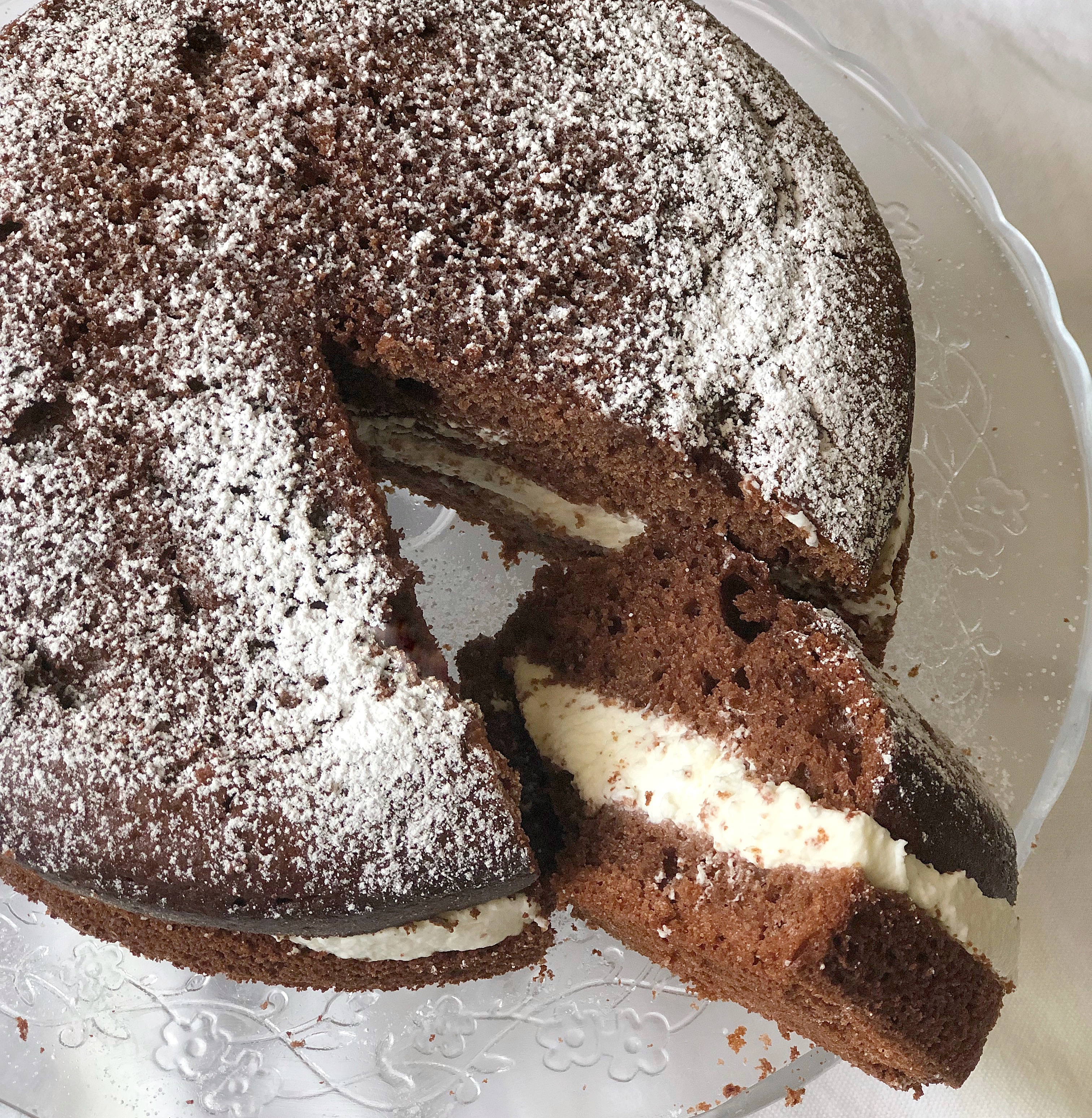 Torta Paradiso al Cioccolato Senza Burro