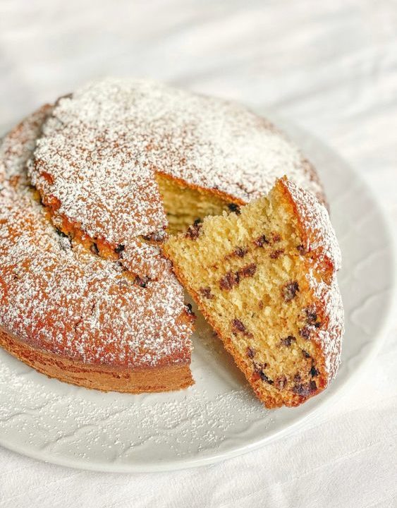 Torta di Pere Frullata Senza Burro