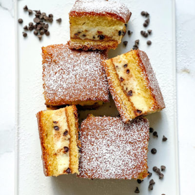 torta versata alla ricotta