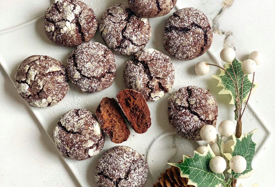 Crinkle Cookies Vegani