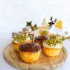 Muffin segnaposto - Dolci di Natale by Federica Constantini | Dolci Senza Burro
