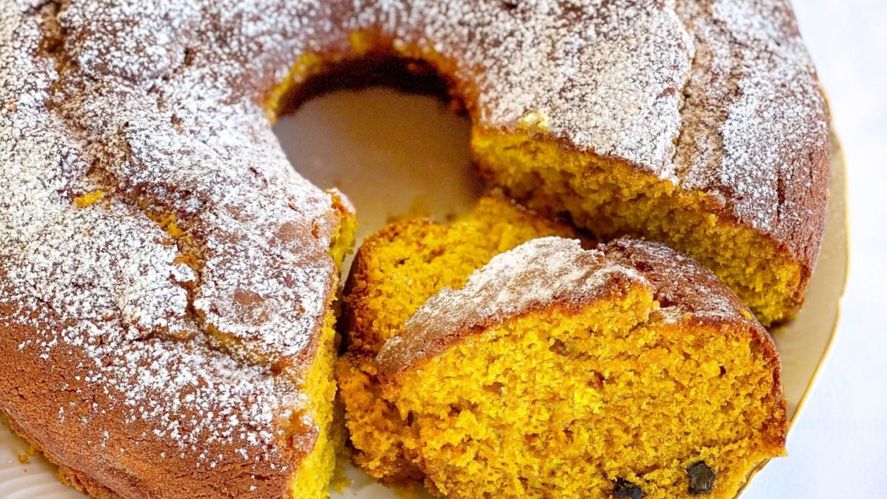 Torta di Zucca Senza Burro