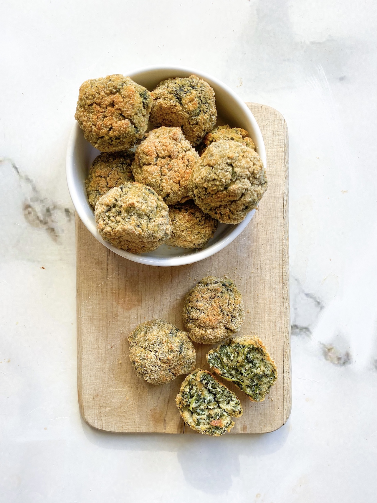 Polpette di Spinaci e Ricotta - Dolci Senza Burro