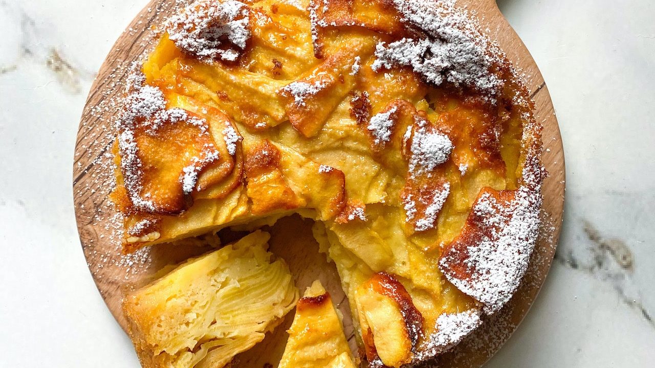 torta di mele invisibile