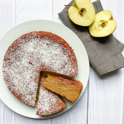 torta di mele senza burro e olio