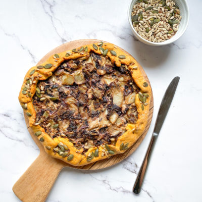 galette salata ai ceci