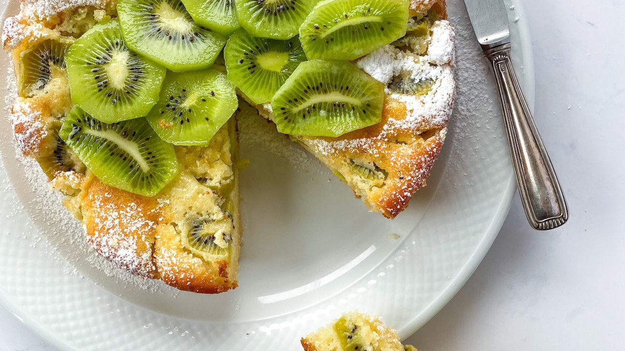 torta ai kiwi senza burro