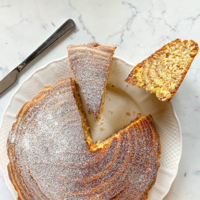 torta zebrata alle fragole