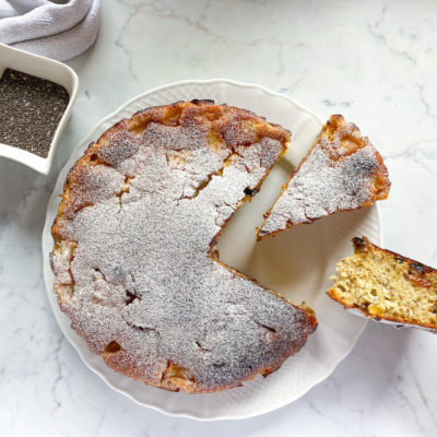 Torta di Mele e Semi di Chia Senza Burro e Uova