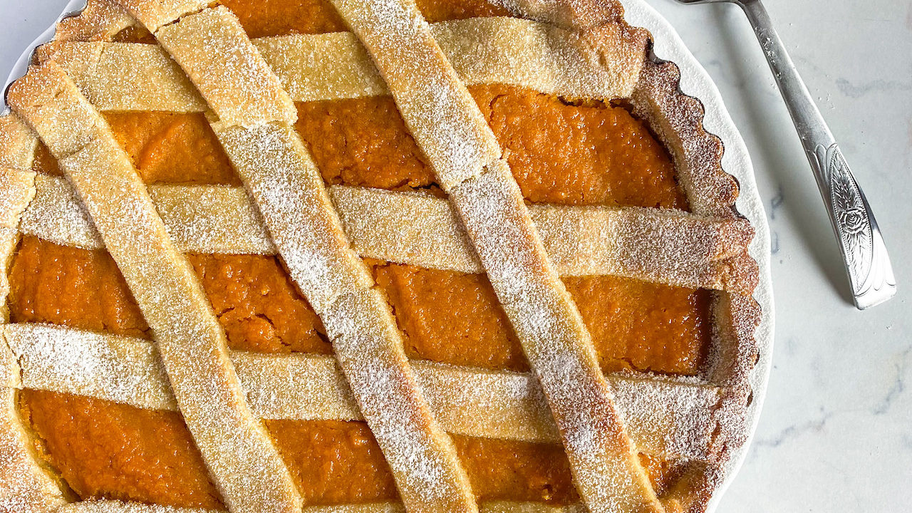 Crostata di Patate Dolci Senza Burro