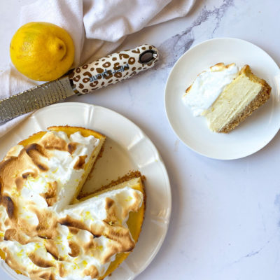 Cheesecake al Limone Meringata Senza Burro