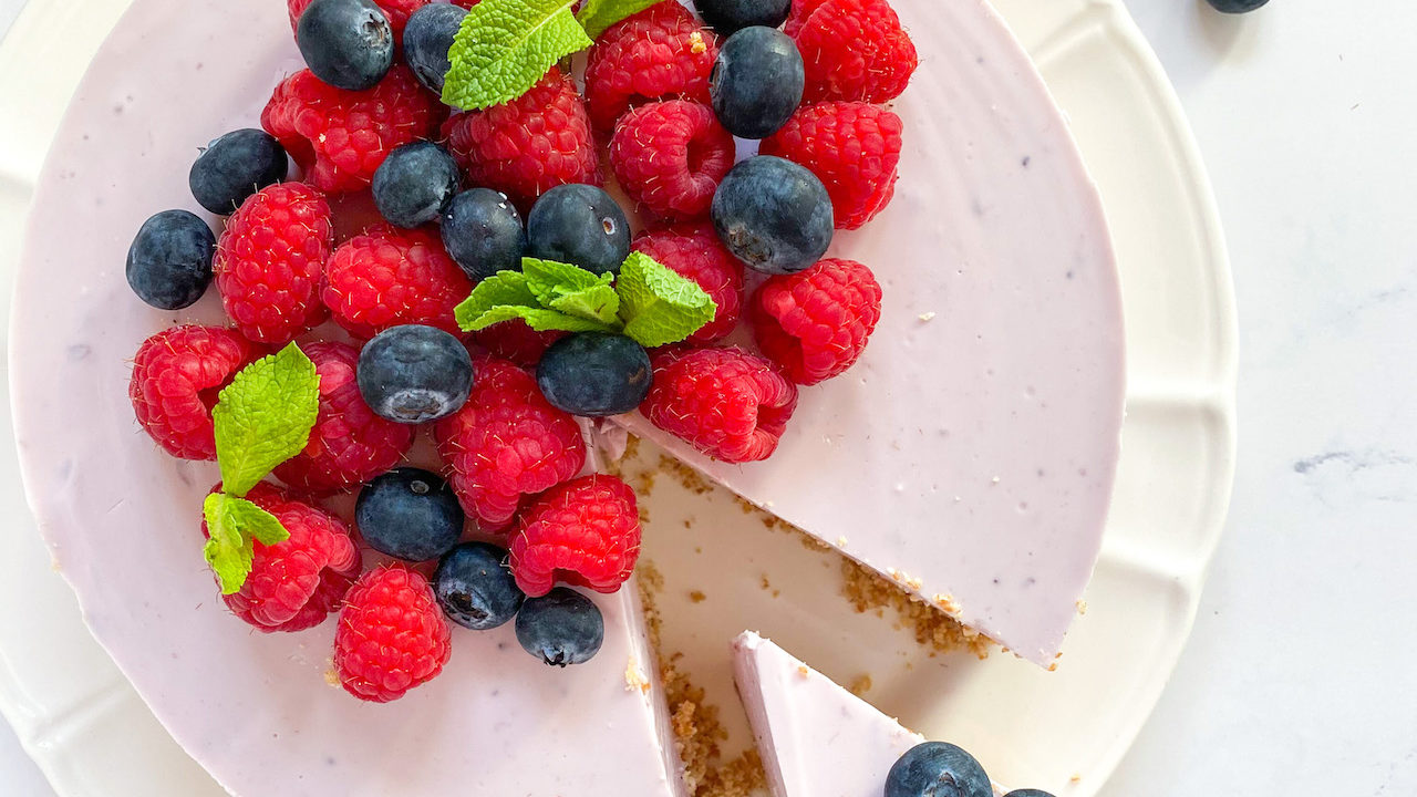 Torta Fredda ai Frutti di Bosco