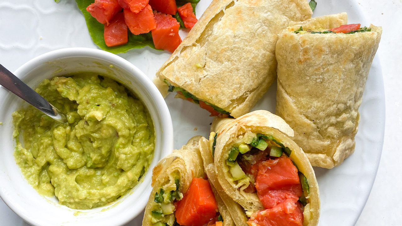 Wrap al Salmone e Avocado