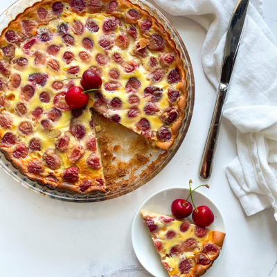 Clafoutis alle Ciliegie Senza Burro