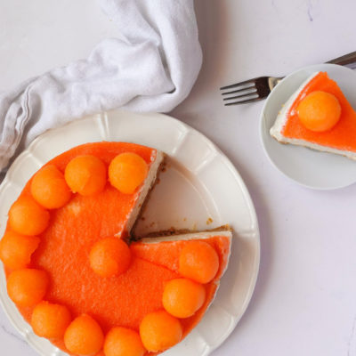 Torta Mousse al Melone Senza Burro