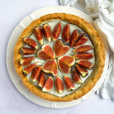 Crostata Ricotta e Fichi Senza Burro