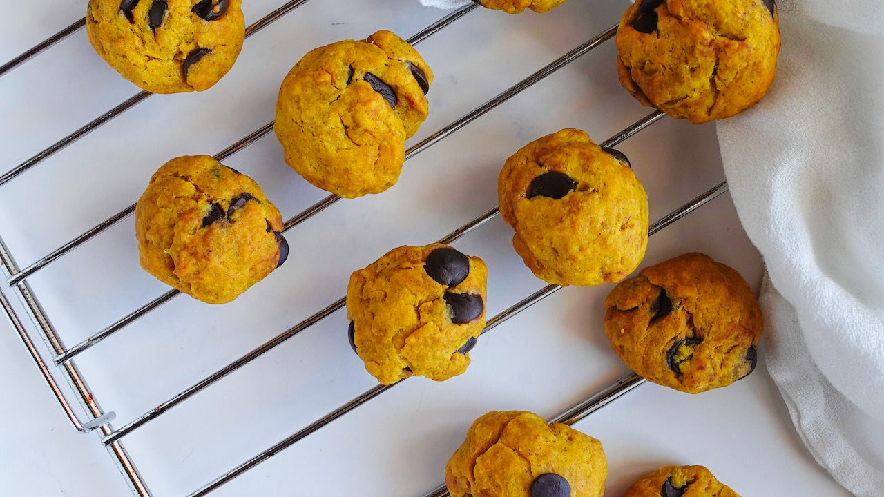 cookies alla zucca senza burro