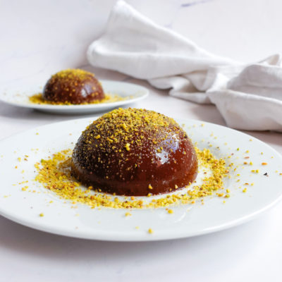 Budino ai Cachi e Cioccolato 2 Ingredienti