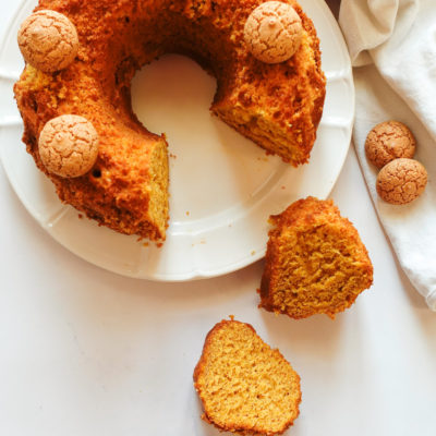 Torta Zucca e Amaretti