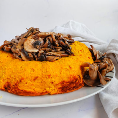 Sformato di Zucca Ricotta e Funghi