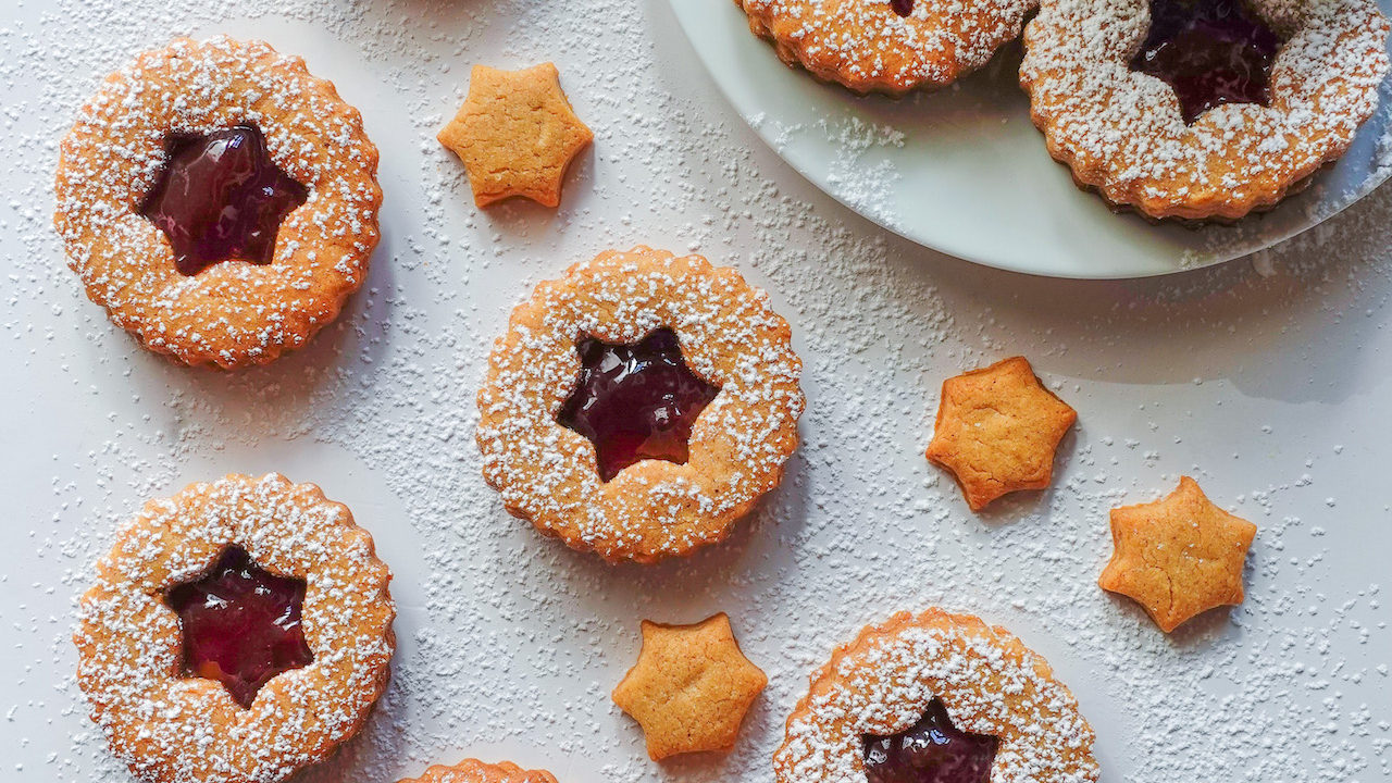 Linzer Cookies Senza Burro