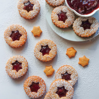 Linzer Cookies Senza Burro