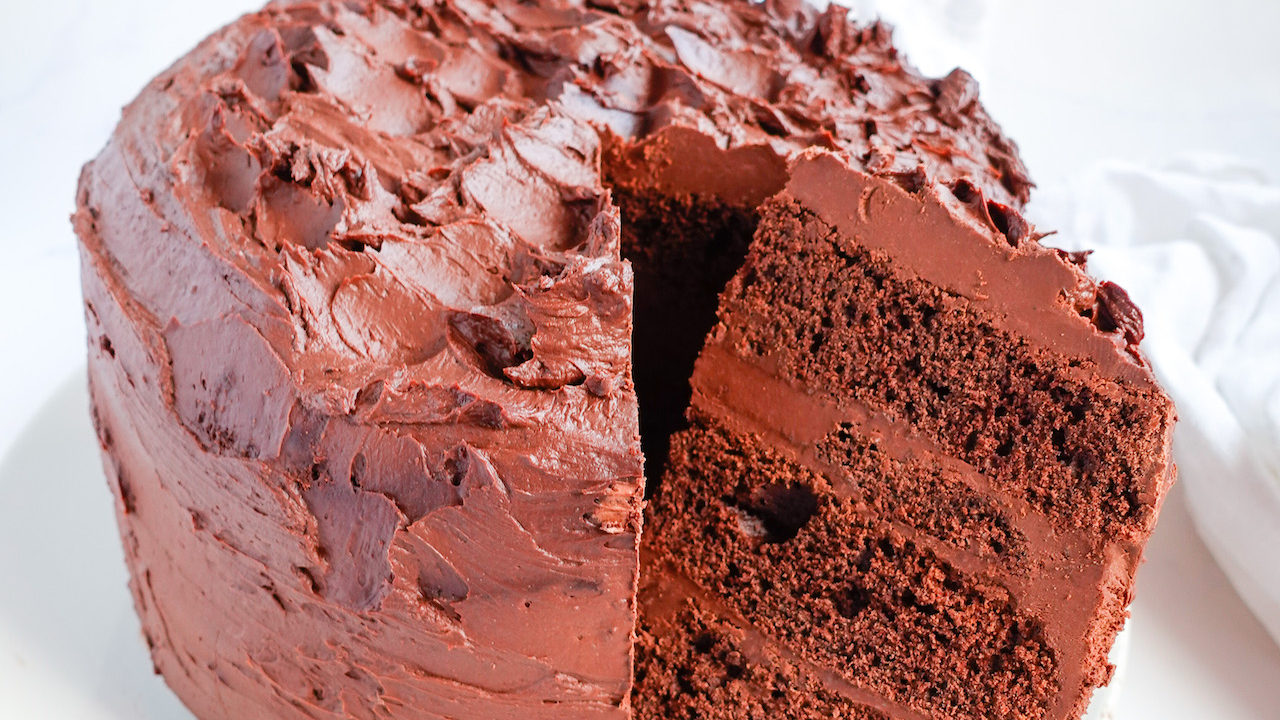 Devil's Food Cake Senza Burro