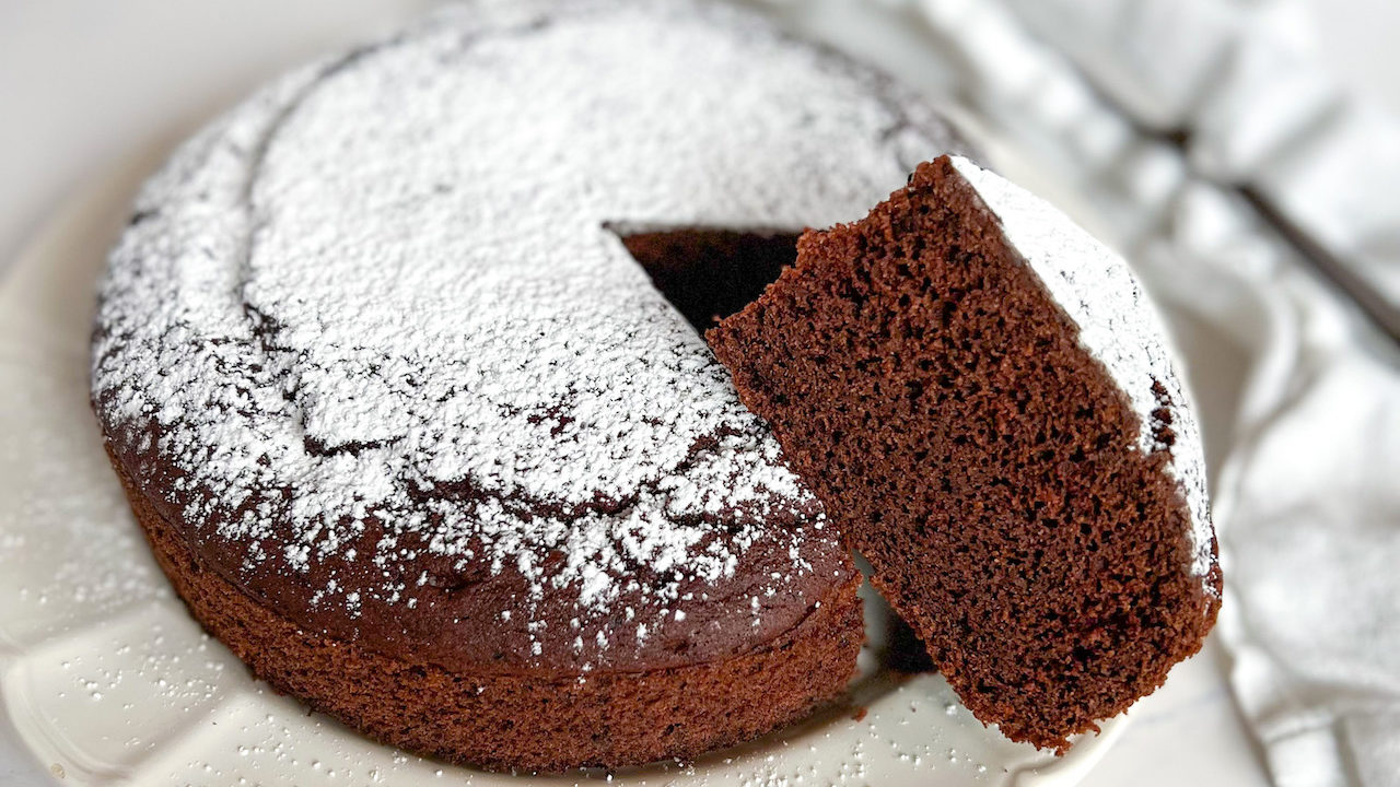 Torta Low Carb al Doppio Cioccolato