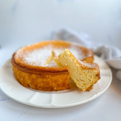 Torta Cremosa al Limone Senza Burro e Glutine