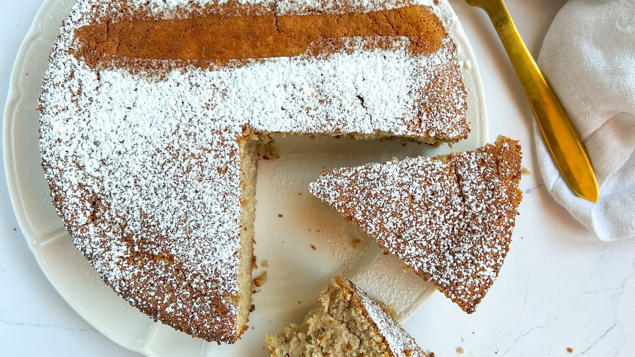 Torta Low Carb alle Mele Senza Burro