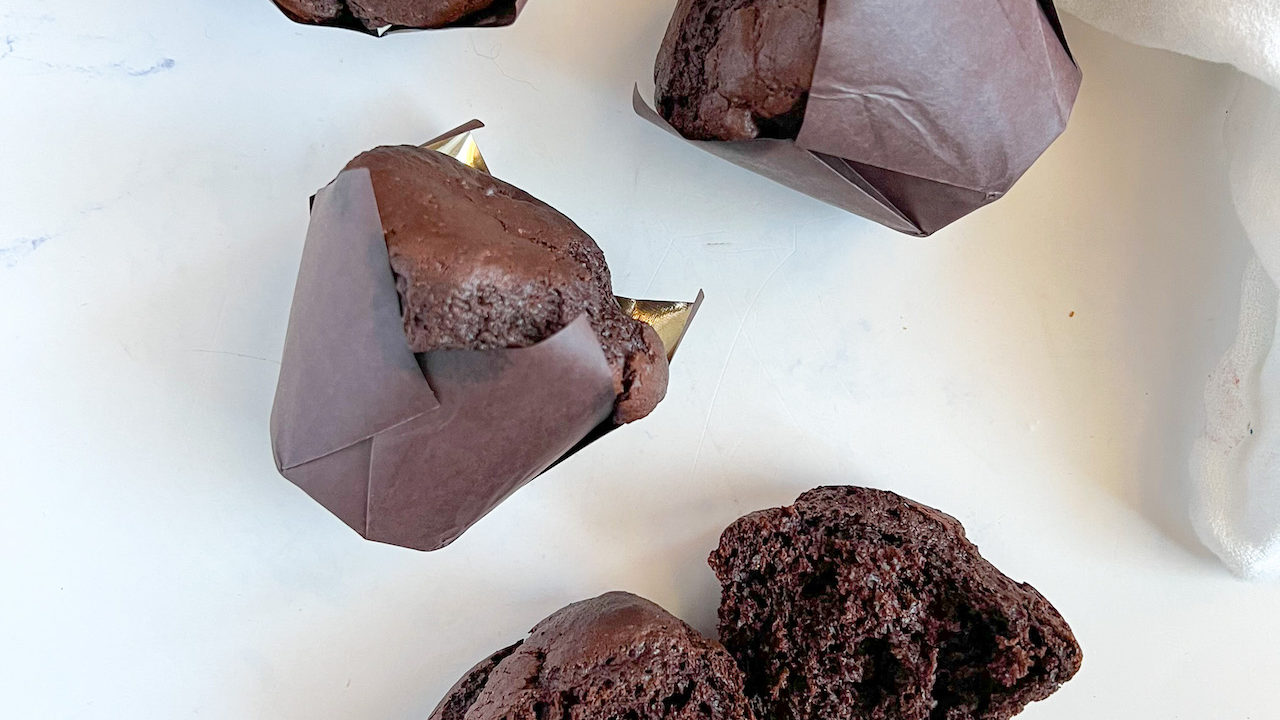 Muffin al Cioccolato Senza Burro Speziati